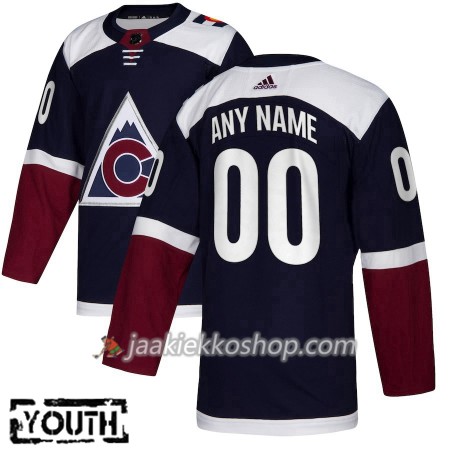 Lapsille NHL Colorado Avalanche Pelipaita Custom Adidas Alternate 2018-19 Authentic